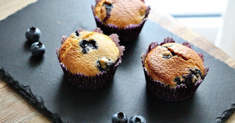 Blueberry Muffins – Super Fluffy and Quick