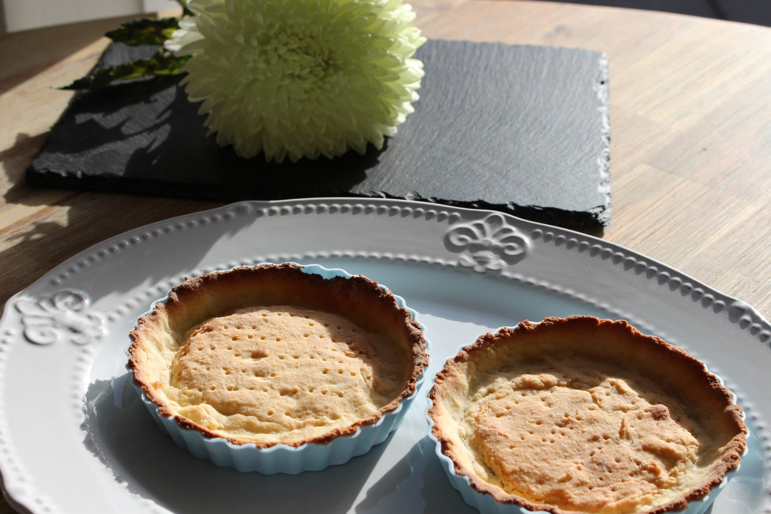 Almond Dough in Tartlet molds