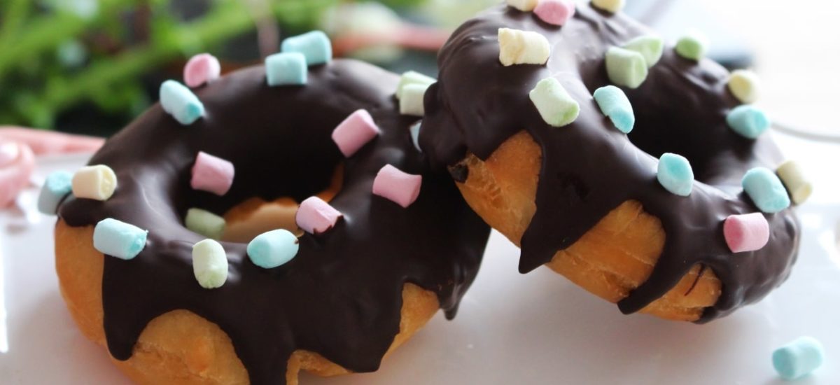 Homemade Chocolate Donuts