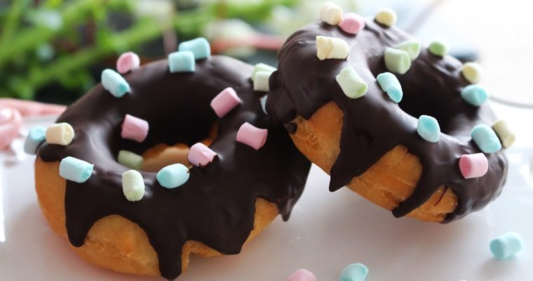 Homemade Chocolate Donuts