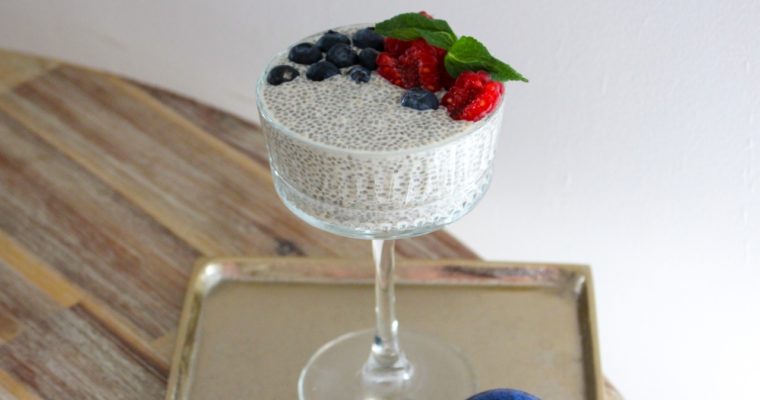 Classic Chia Pudding with Fruits