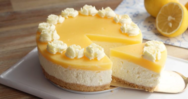 No Bake Lemon Cheesecake