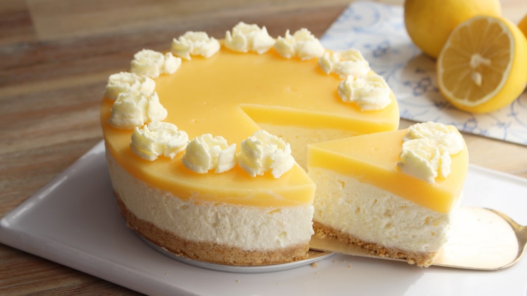 No Bake Lemon Cheesecake