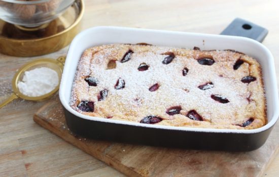 Cherry Pie Casserole – Low Carb High Protein – Quick & Easy Fitness Dessert