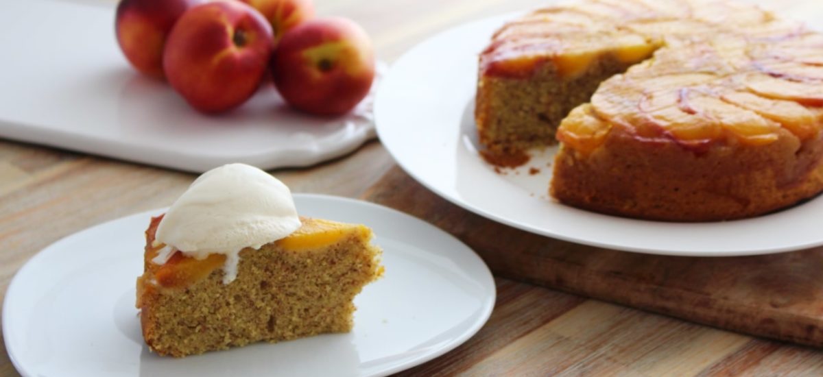 Classic Nectarine Cake