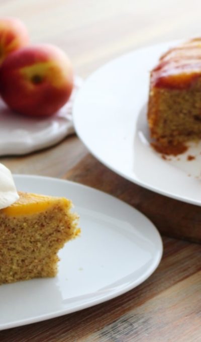 Classic Nectarine Cake