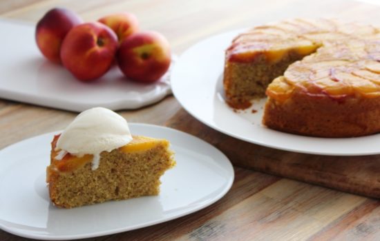 Classic Nectarine Cake