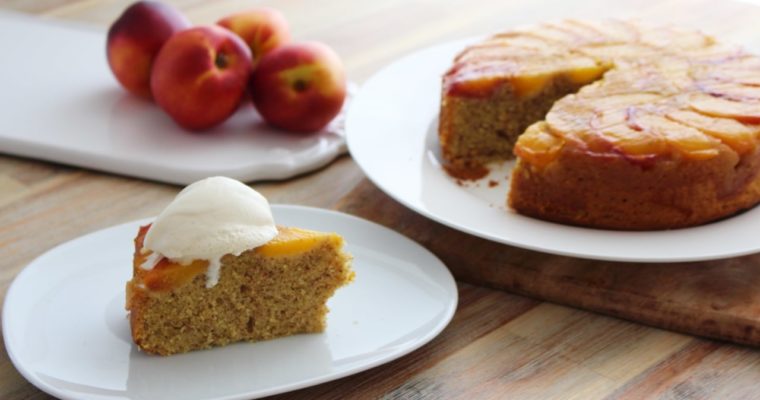 Classic Nectarine Cake